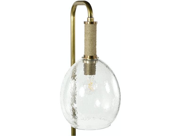 BRONSON FLOOR LAMP, BRASS