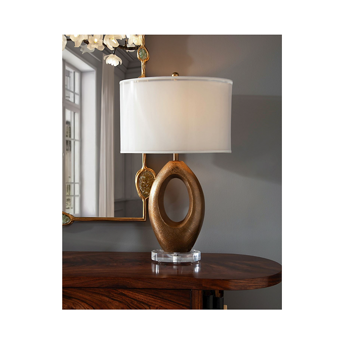 OVAL TABLE LAMP