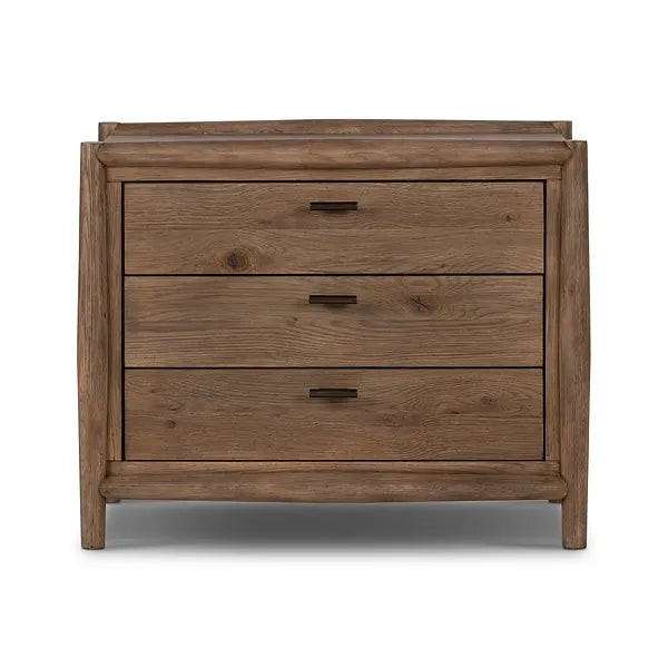 GLENVIEW NIGHTSTAND-WEATHERED OAK