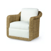 SHELBY SWIVEL LOUNGE CHAIR NATURAL