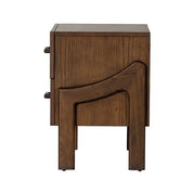 HALSTON NIGHTSTAND-TERRA BROWN ASH