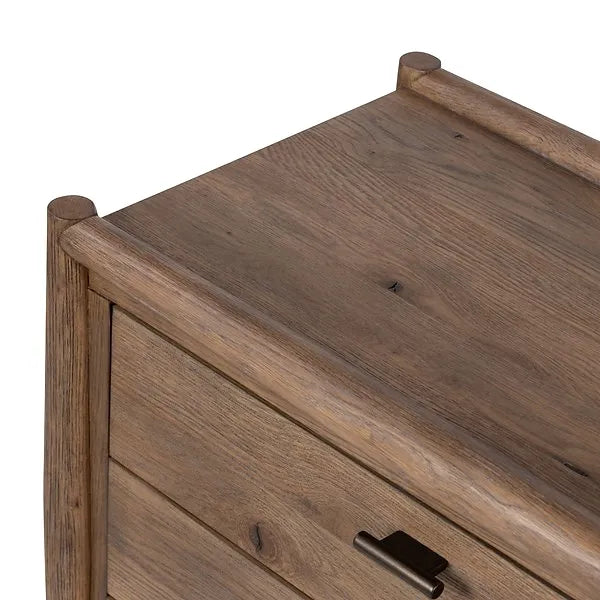 GLENVIEW NIGHTSTAND-WEATHERED OAK