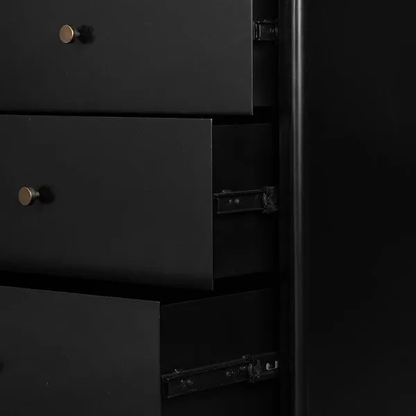 SOTO 8 DRAWER DRESSER-BLACK