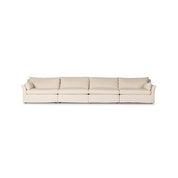 DELRAY 4-PIECE SLIPCOVER SECTIONAL