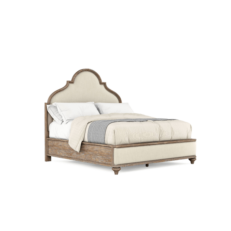 ARCHITRAVE  UPHOLSTERED PANEL BED QUEEN