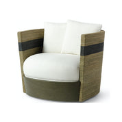 FRITZ SWIVEL LOUNGE CHAIR, NATURAL