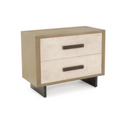 PLAYA TWO DRAWER NIGHT TABLE