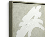 PLASTER BRUSHSTROKE I WALL DECOR