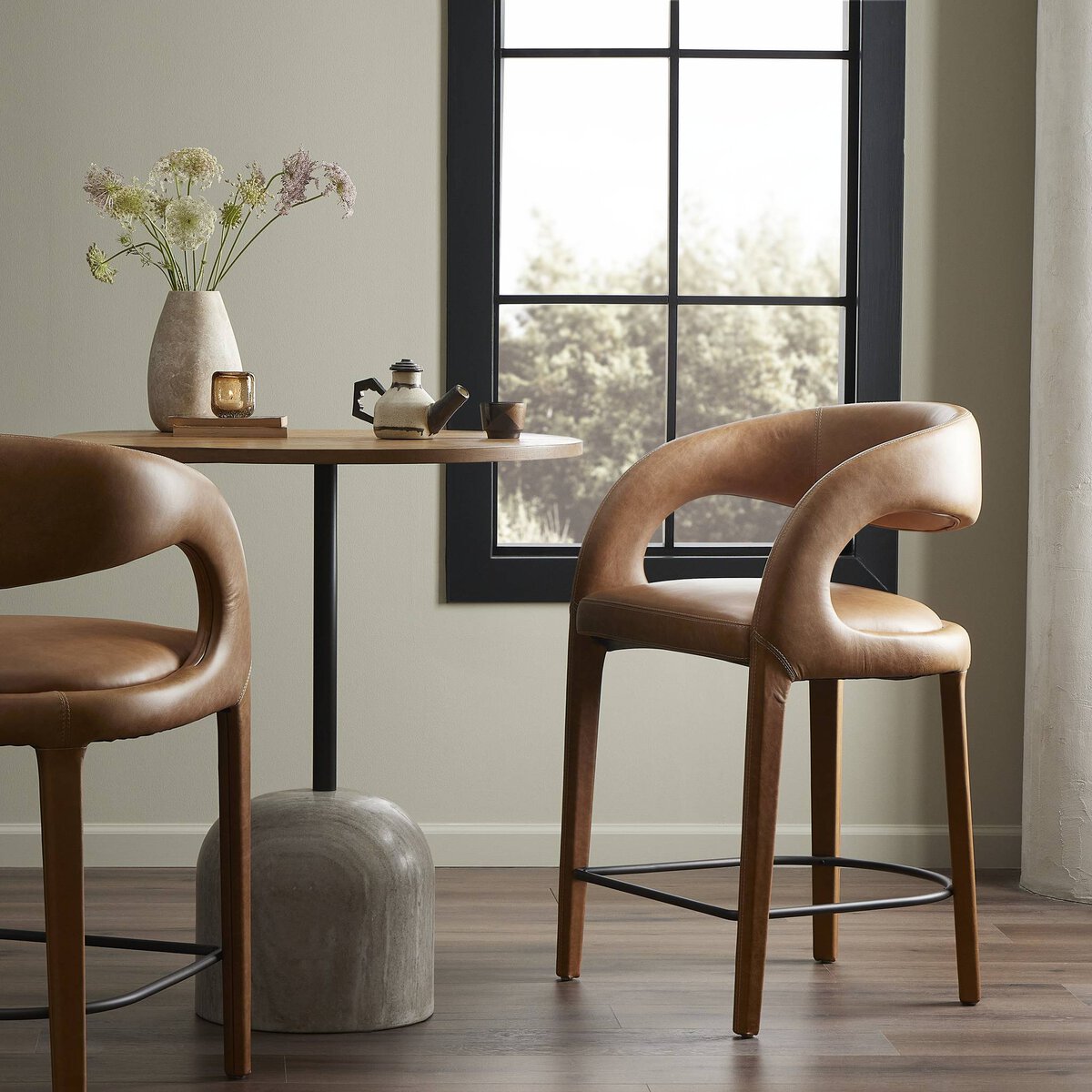 HAWKINS BAR + COUNTER STOOL