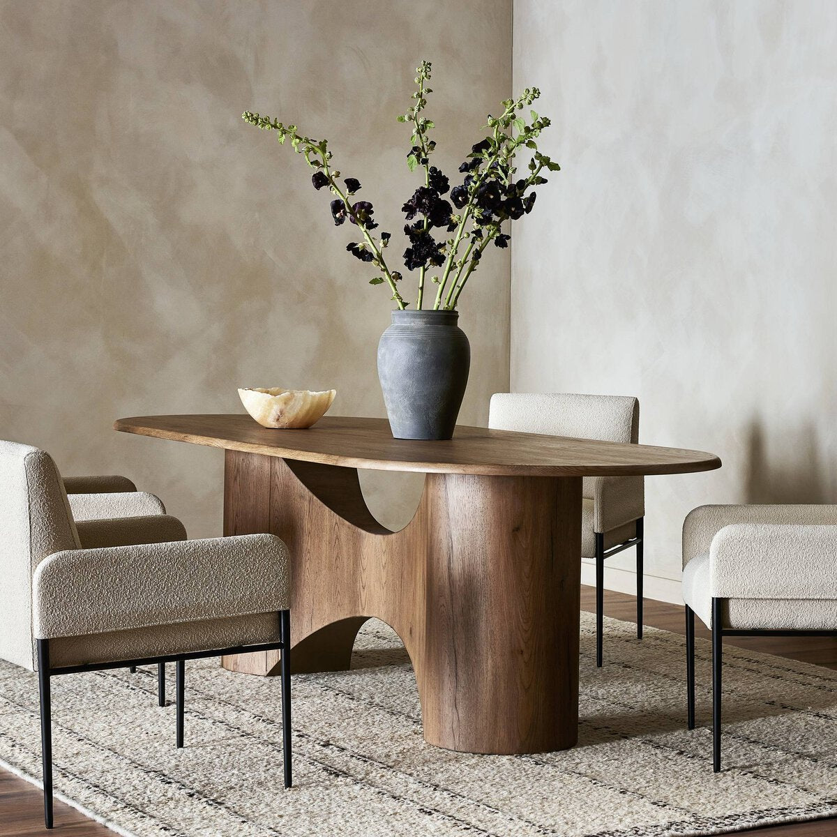 OLEXEY OVAL DINING TABLE