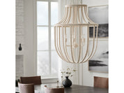 PALOMA COCO CHANDELIER WHITE