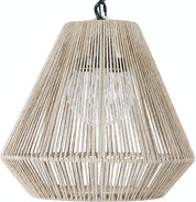 TANNER OUTDOOR PENDANT TAPERED NATURAL