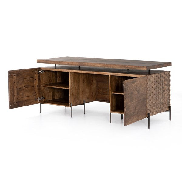 RAFFAEL DESK - ANTIQUE BROWN