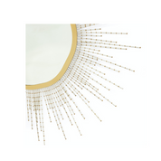 SADIE BEADED MIRROR WHITE