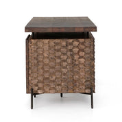 RAFFAEL DESK - ANTIQUE BROWN