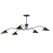 SERPA BLACK CHANDELIER