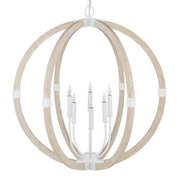 BASTIAN SANDSTONE ORB CHANDELIER