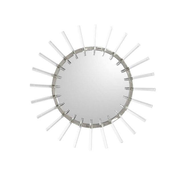 CLOE MIRROR IN NICKEL