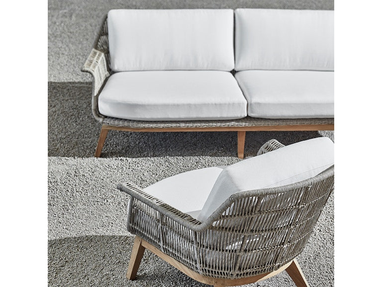 LORETTA OUTDOOR LOUNGE CHAIR - White I/O BASKET WEAVE 4