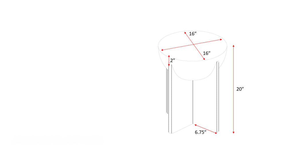 AMARI END TABLE