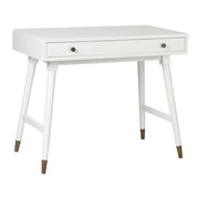 WHITMIRE WHITE RECTANGULAR DESK, KD, WHITE