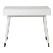 WHITMIRE WHITE RECTANGULAR DESK, KD, WHITE