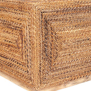 SOREN BRAIDED SEAGRASS COFFEE TABLE