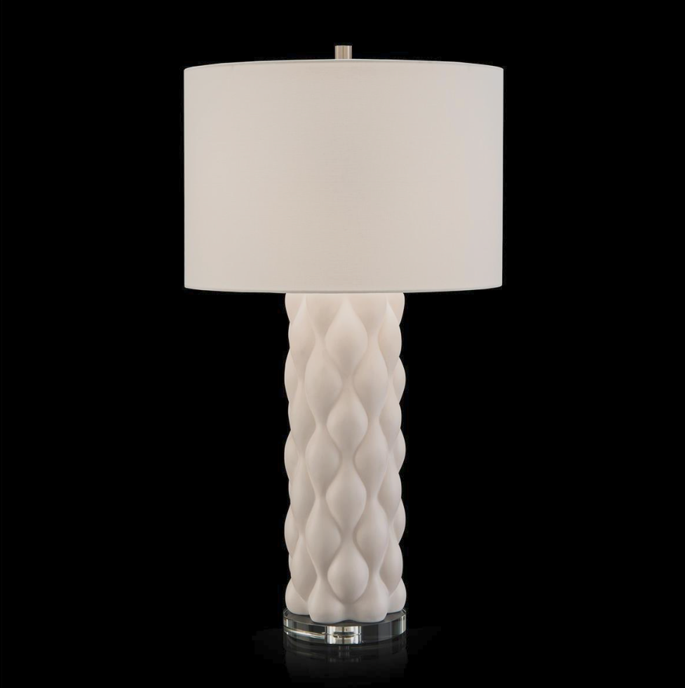 BILLOWY TEXTURED TABLE LAMP