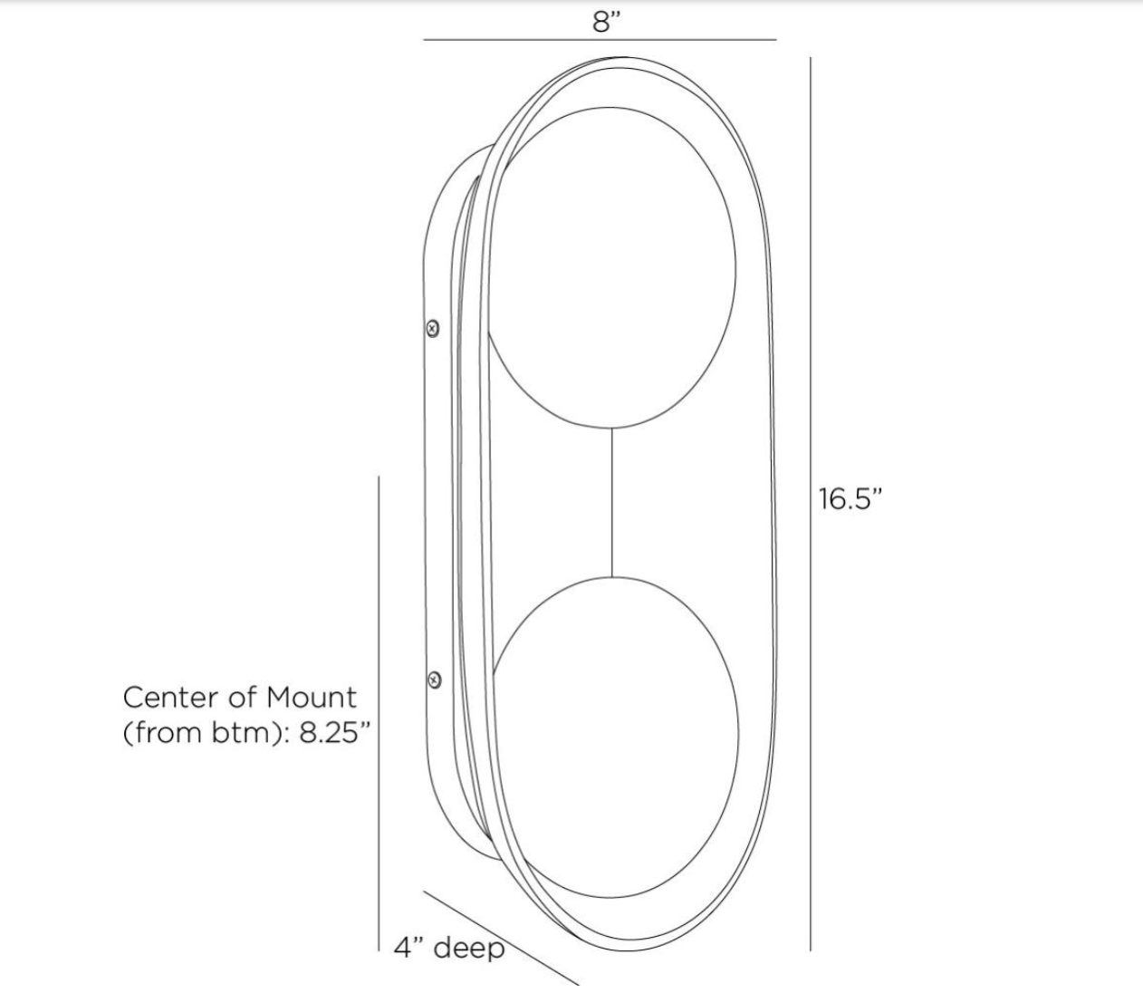 GLAZE LARGE SCONCE