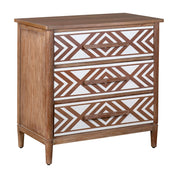 SOPHIE 3 DRAWER CHEST, DARK BROWN