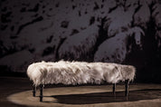 COCO BENCH WITH FLOKATI