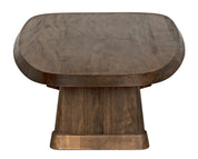 CONFUCIUS COFFEE TABLE, DARK WALNUT