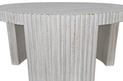 JGOR SIDE/COFFEE TABLE, WHITE WASH