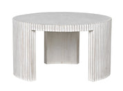 JGOR SIDE/COFFEE TABLE, WHITE WASH