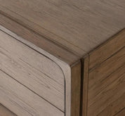 HENRY NIGHTSTAND-RUSTIC GREY VENEER