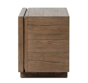 HENRY NIGHTSTAND-RUSTIC GREY VENEER