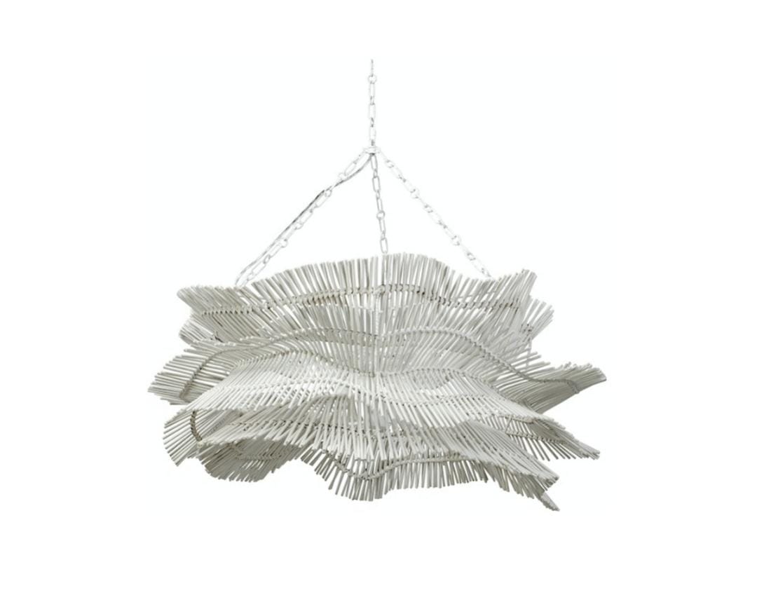 MIRAMAR CHANDELIER, WHITE