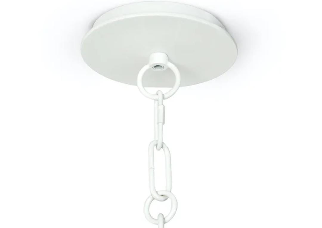 MIRAMAR CHANDELIER, WHITE