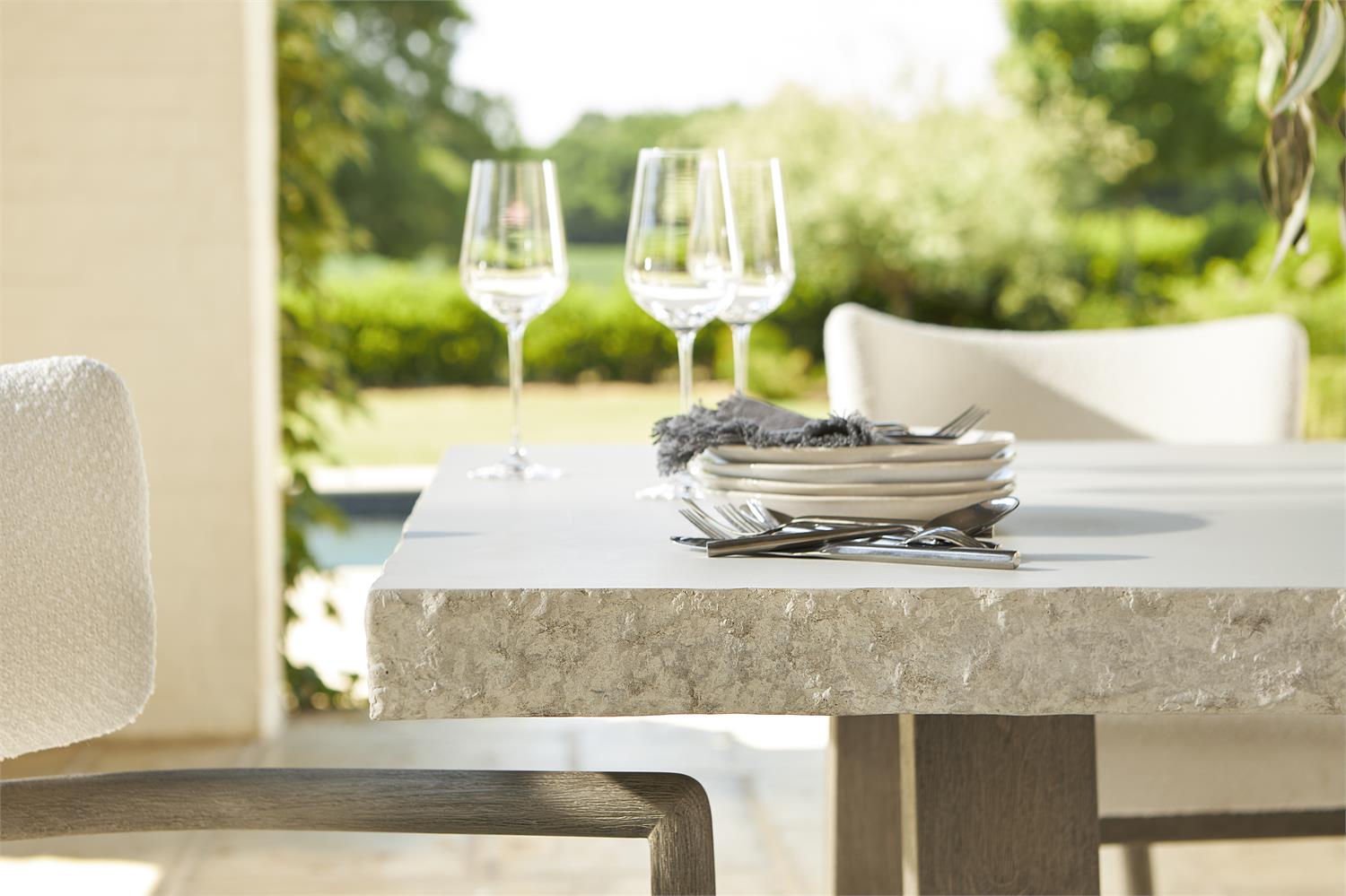 TROUVILLE OUTDOOR DINING TABLE