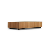 HUDSON LRG RECT COFFEE TABLE-NATURAL
