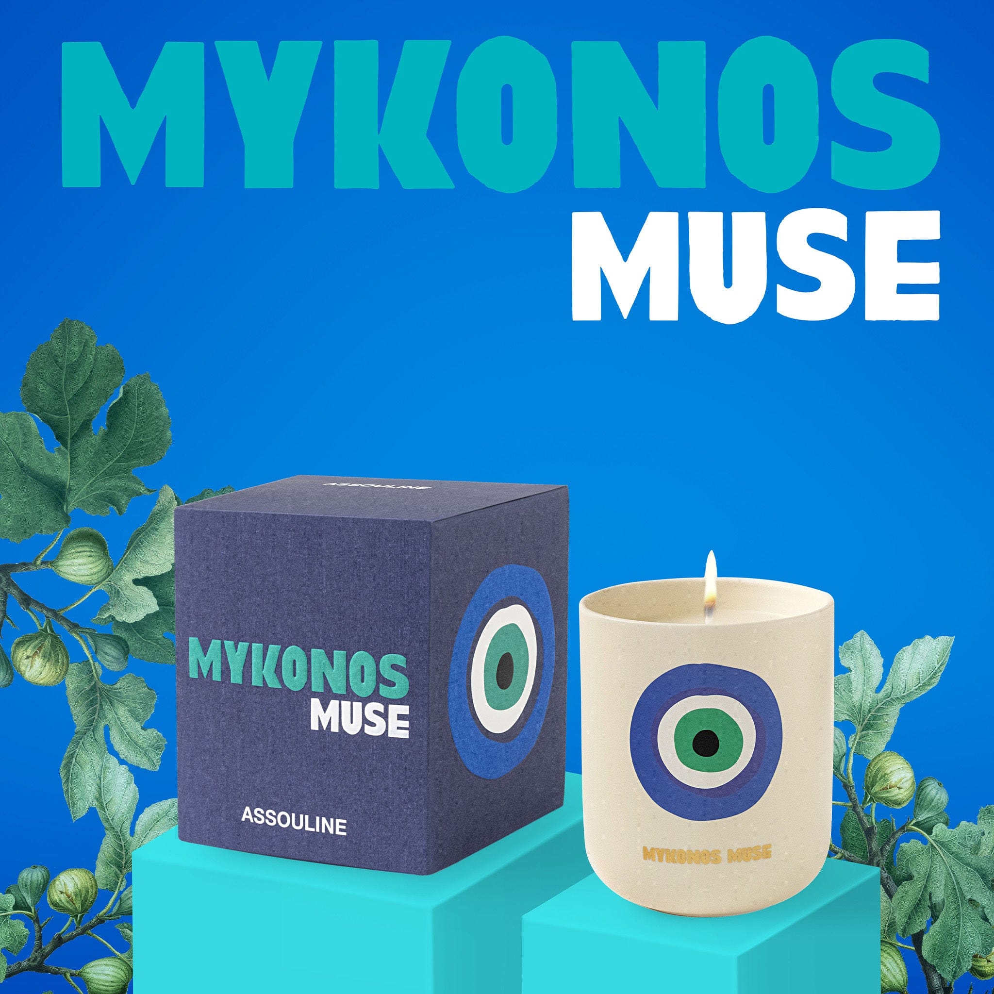 MYKONOS MUSE - TRAVEL FROM HOME CANDLE