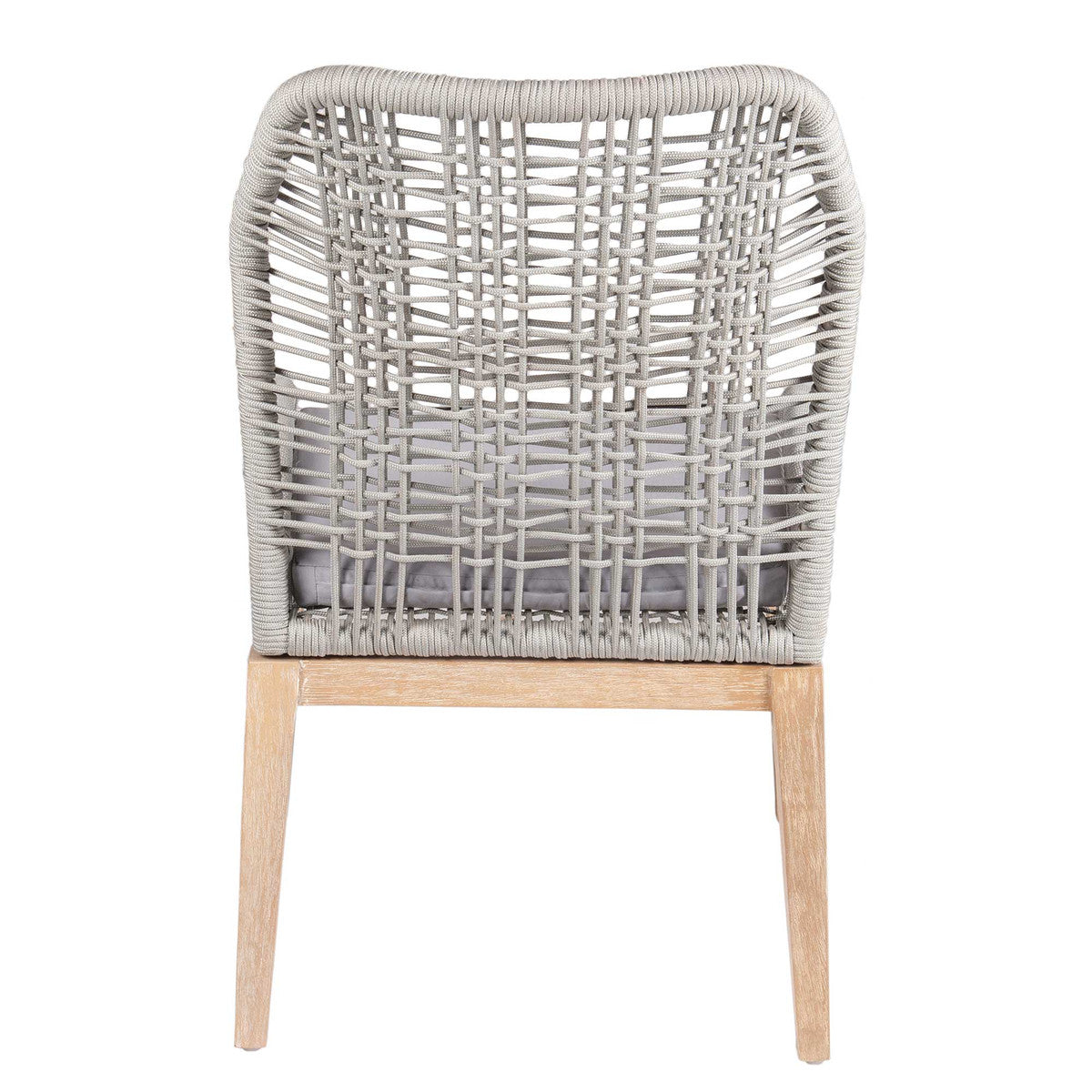 VEGA WOVEN SIDE CHAIR, KD, GREY