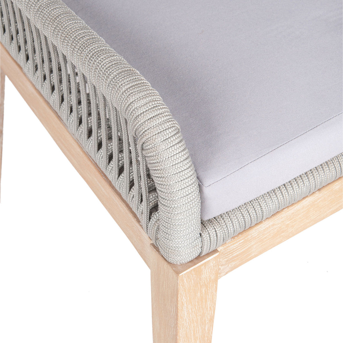 VEGA WOVEN SIDE CHAIR, KD, GREY