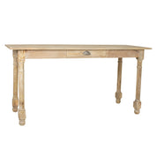 BROCK 60" MANGO TURNED LEG DESK, KD