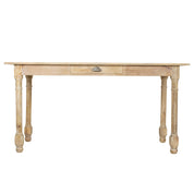 BROCK 60" MANGO TURNED LEG DESK, KD