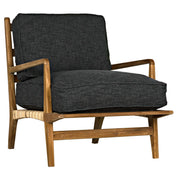 ALLISTER CHAIR, GRAY US MADE CUSHIONS