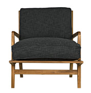 ALLISTER CHAIR, GRAY US MADE CUSHIONS