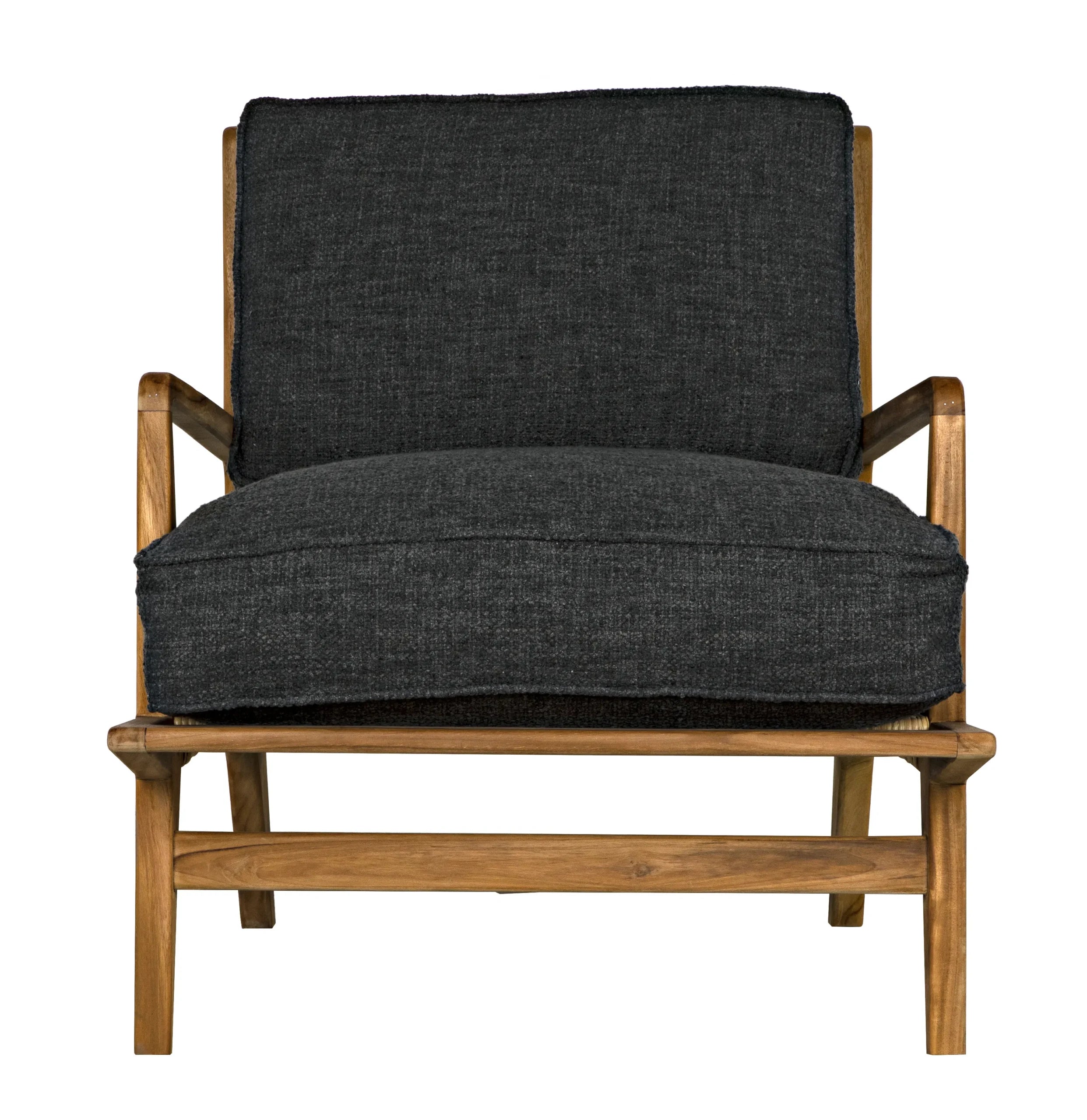 ALLISTER CHAIR, GRAY US MADE CUSHIONS