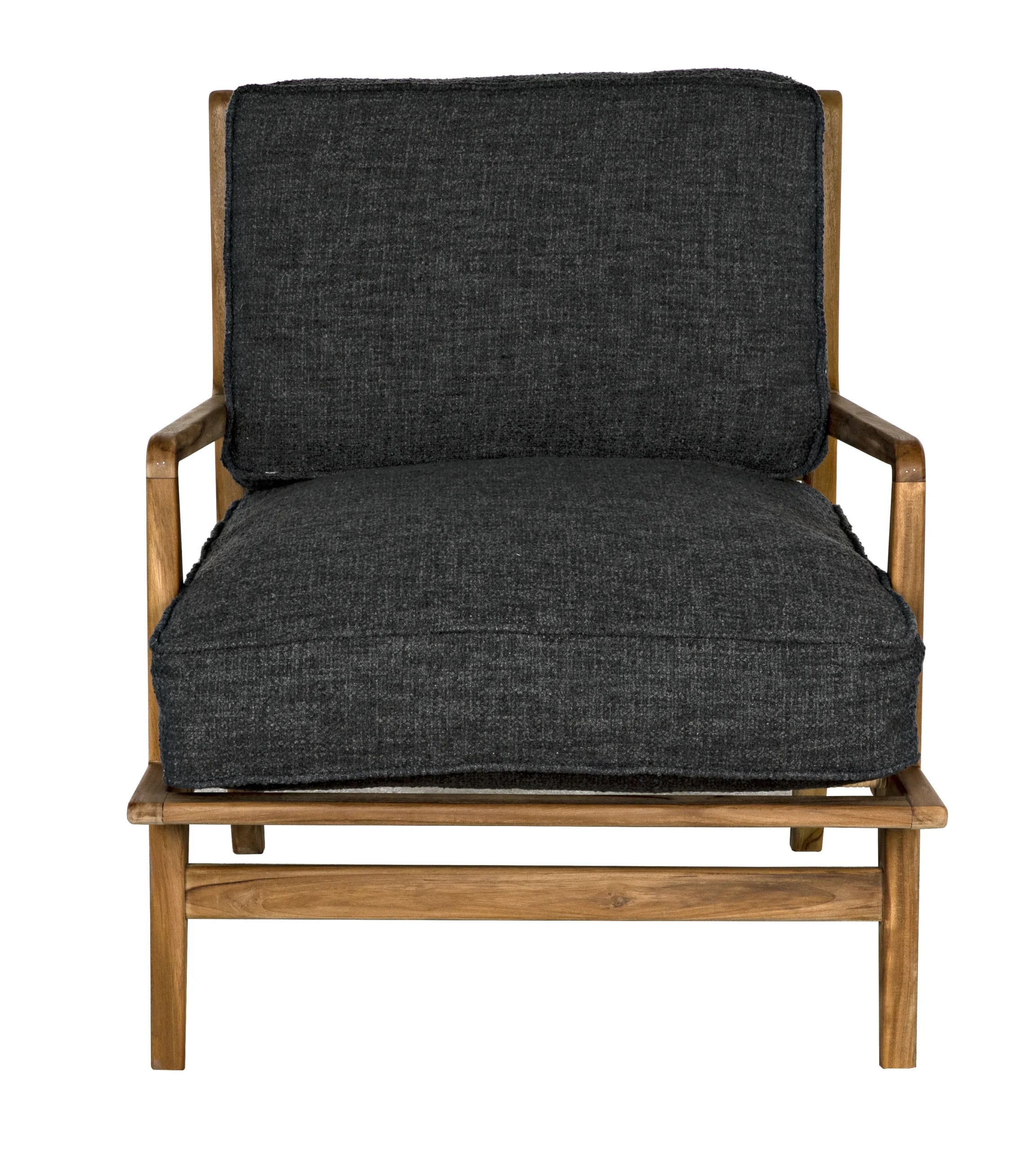 ALLISTER CHAIR, GRAY US MADE CUSHIONS