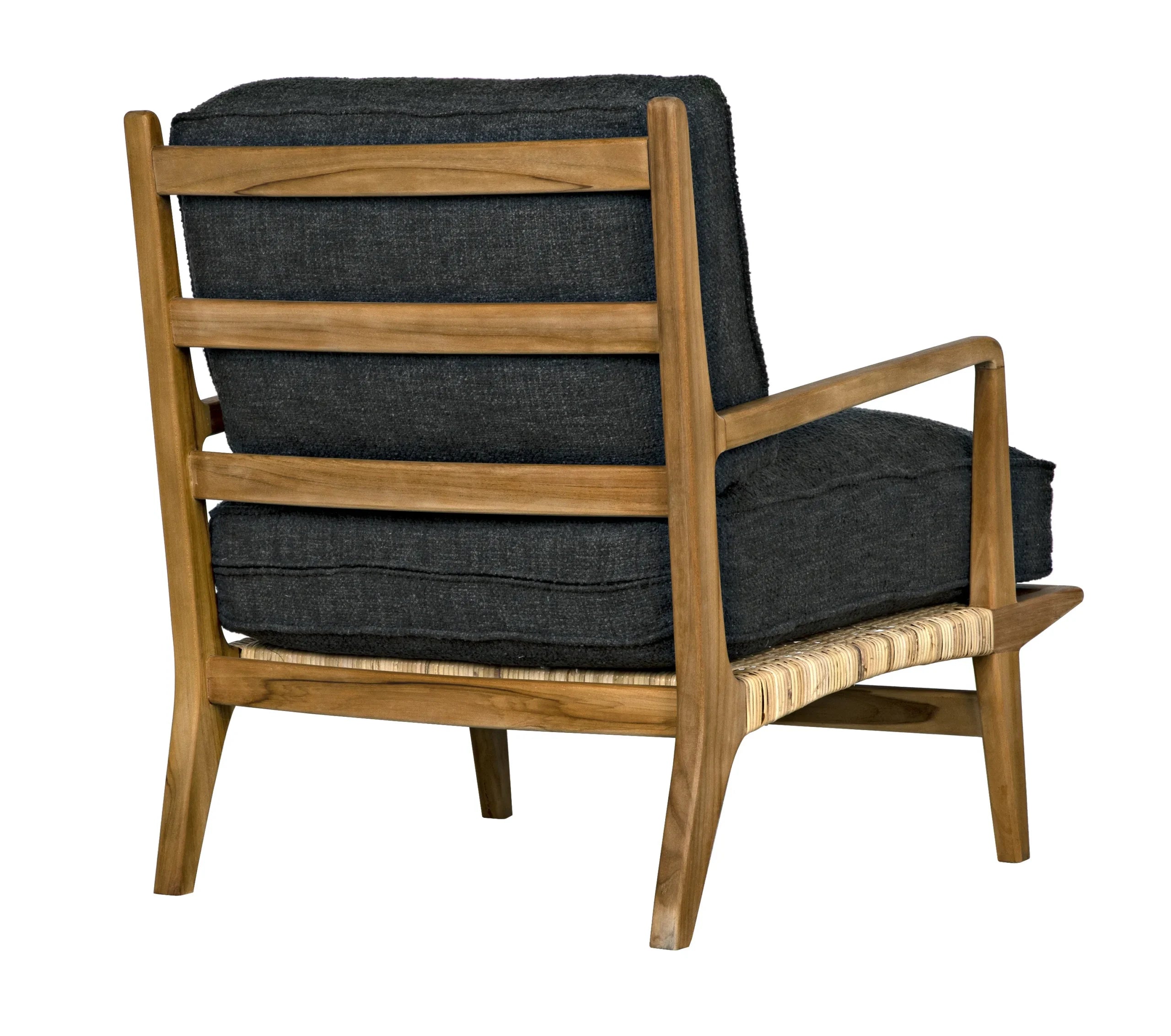 ALLISTER CHAIR, GRAY US MADE CUSHIONS